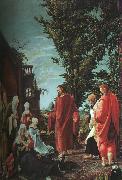 Albrecht Altdorfer Christ Taking Leave of His Mother oil